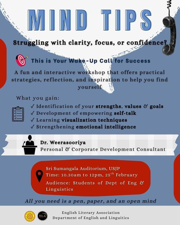 Mind Tips Workshop